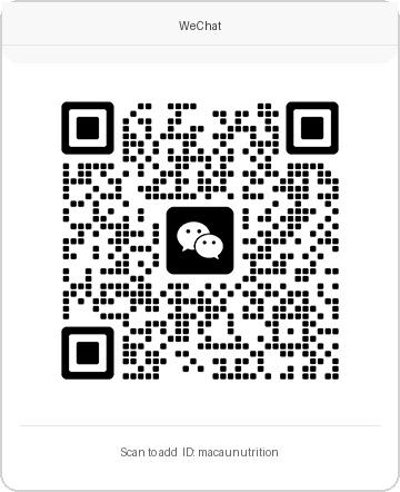 WeChat QR Code – macaunutrition