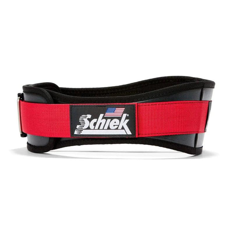 Schiek Model 3004 Power Lifting Belt — Red