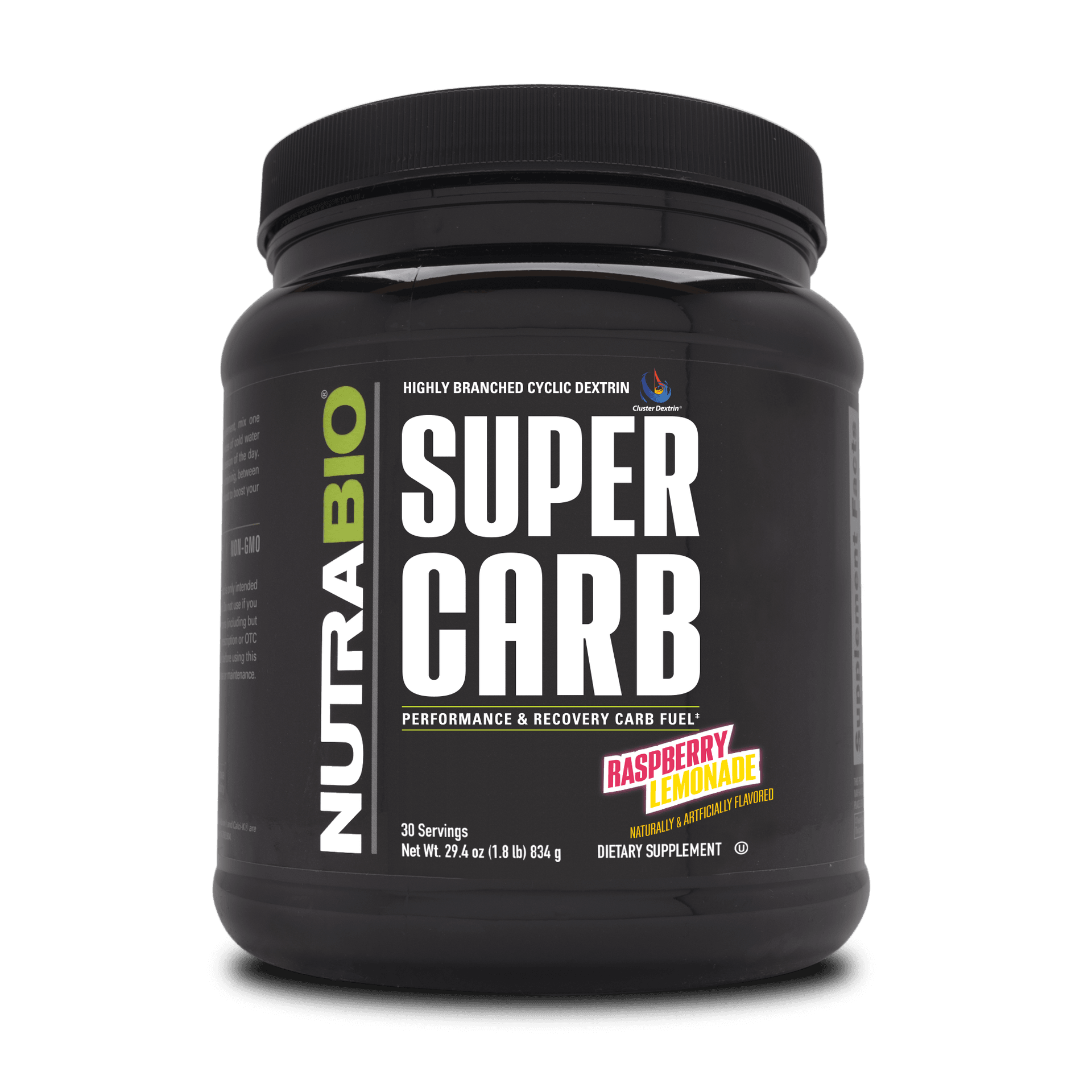 NutraBio 高效能碳水 - 30份 (834 克)