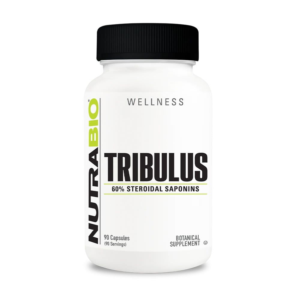 NutraBio 促睾酮刺蒺藜皂 - 90粒蔬菜膠囊