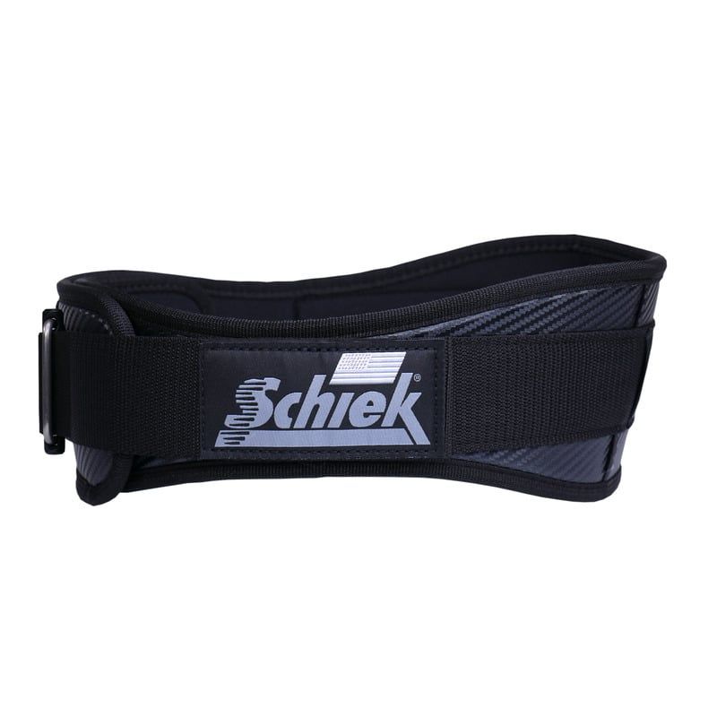 Schiek CF3004 碳纖維舉重腰帶 — 黑色碳纖維