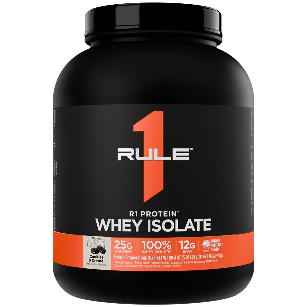 Rule 1 Whey Isolate - 5磅 (2.28公斤)