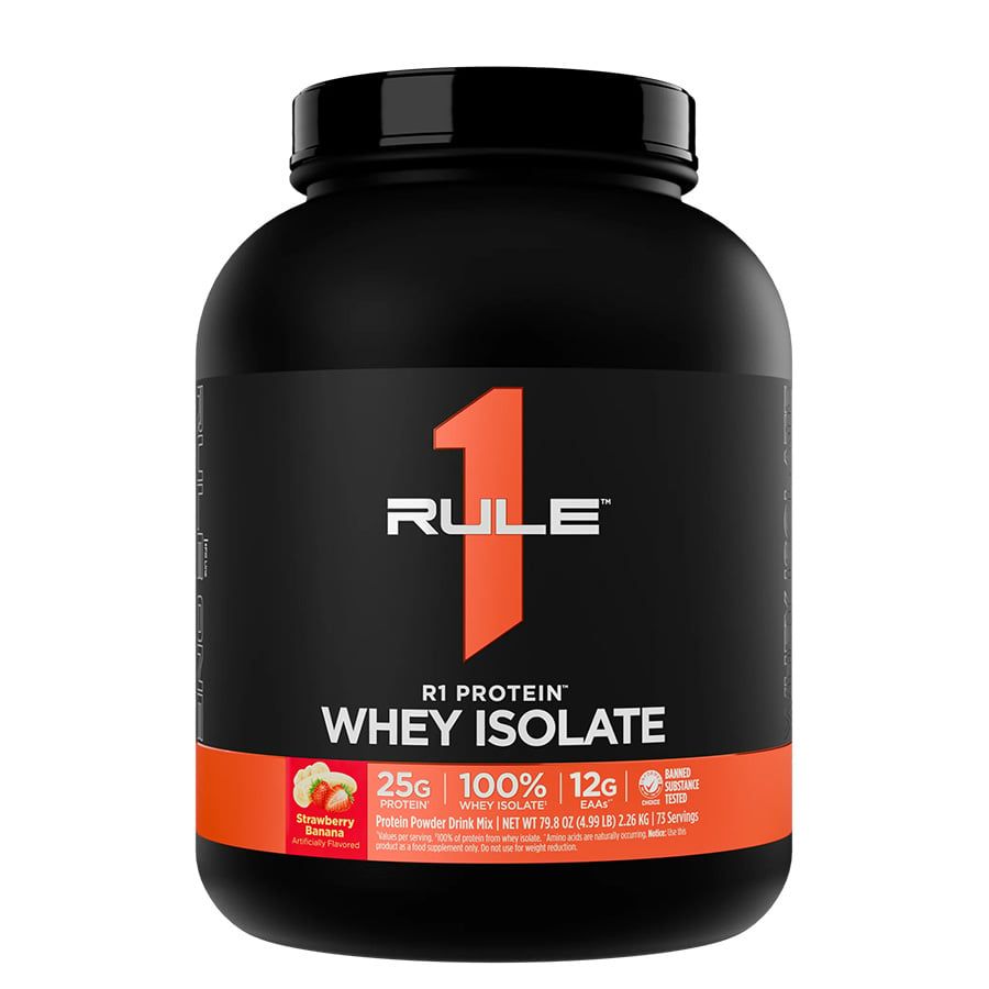 Rule 1 Whey Isolate - 5lbs (2.28kg)