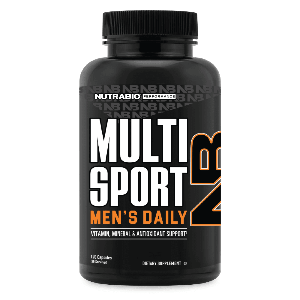 NutraBio 男性綜合維他命礦物質 - 120粒蔬菜膠囊