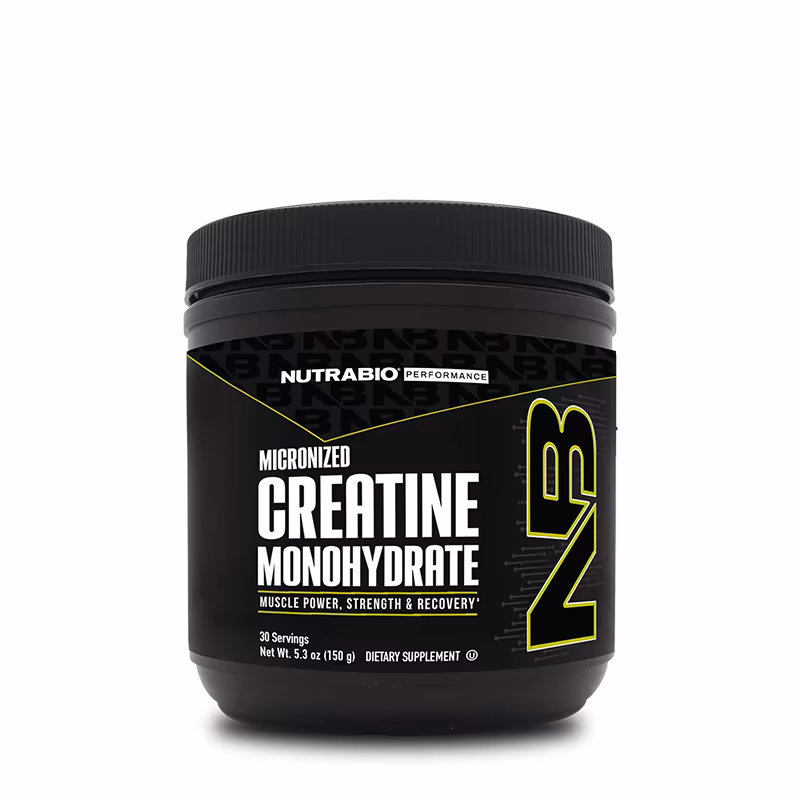 NutraBio Creatine Monohydrate - 30 Servings (150g)