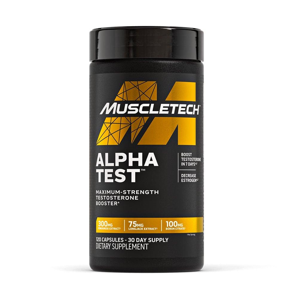 MuscleTech Alpha Test - 120 Capsules