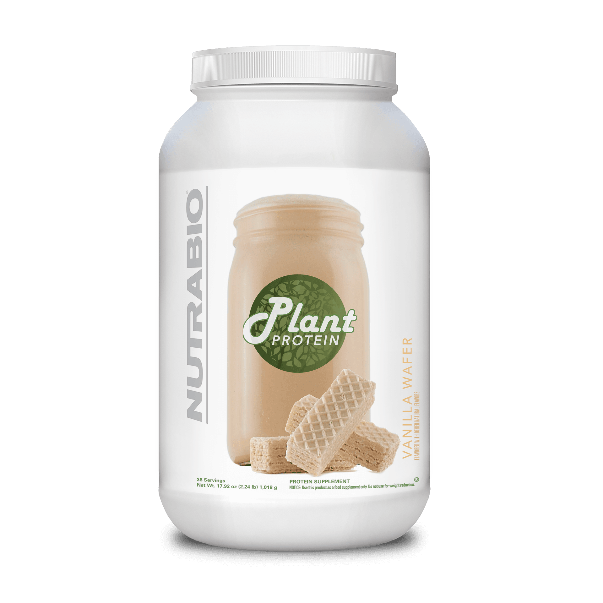NutraBio Plant Protein - 2.24lbs (1kg)