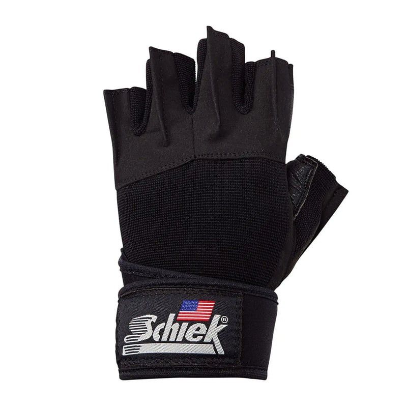 Schiek Model 540 Platinum Lifting Gloves with Wrist Wraps