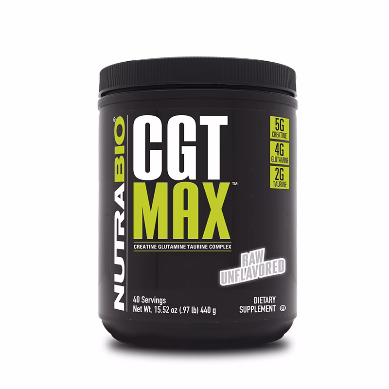 NutraBio CGT MAX - 40 Servings (491g)