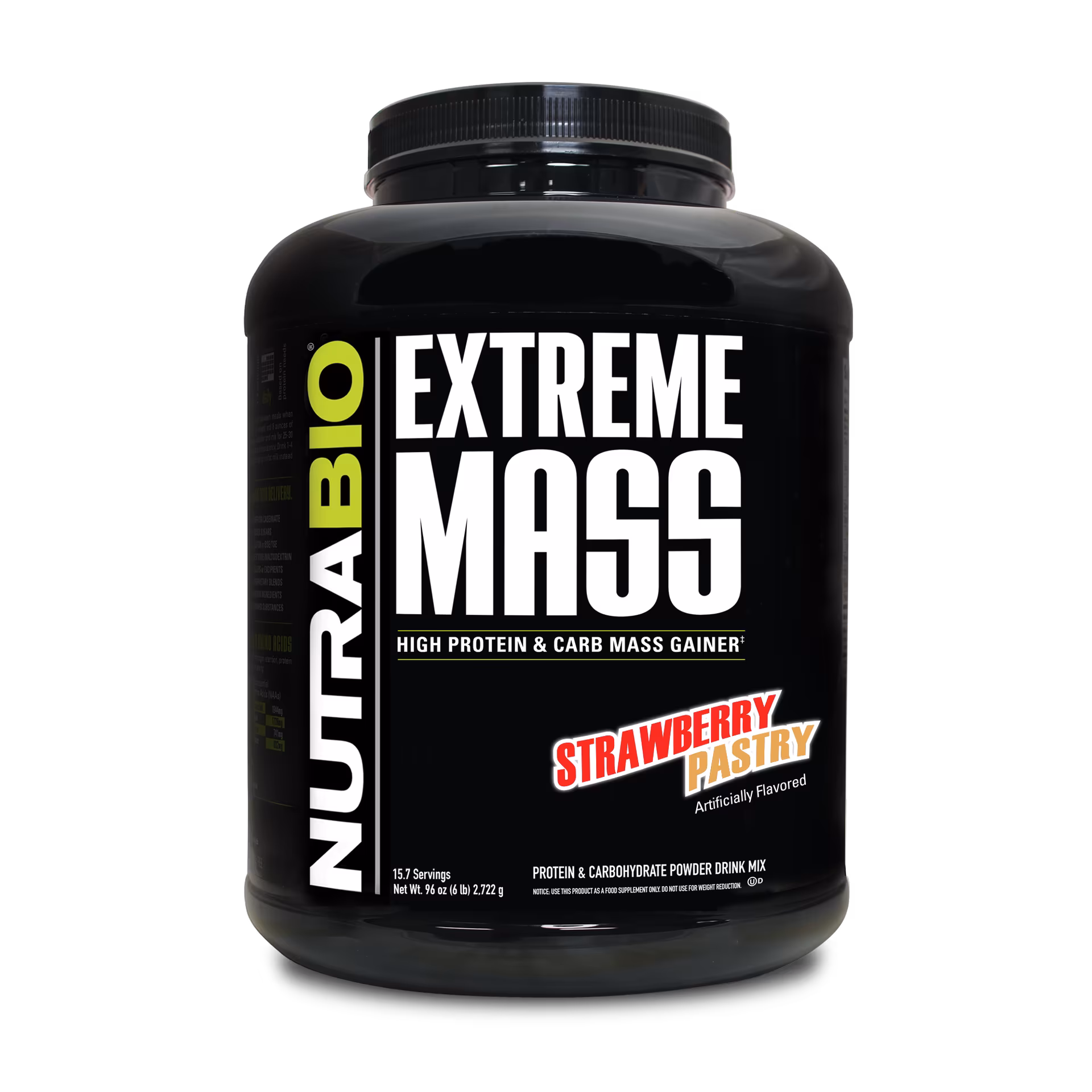 NutraBio Extreme Mass - 6lbs (2.7kg)