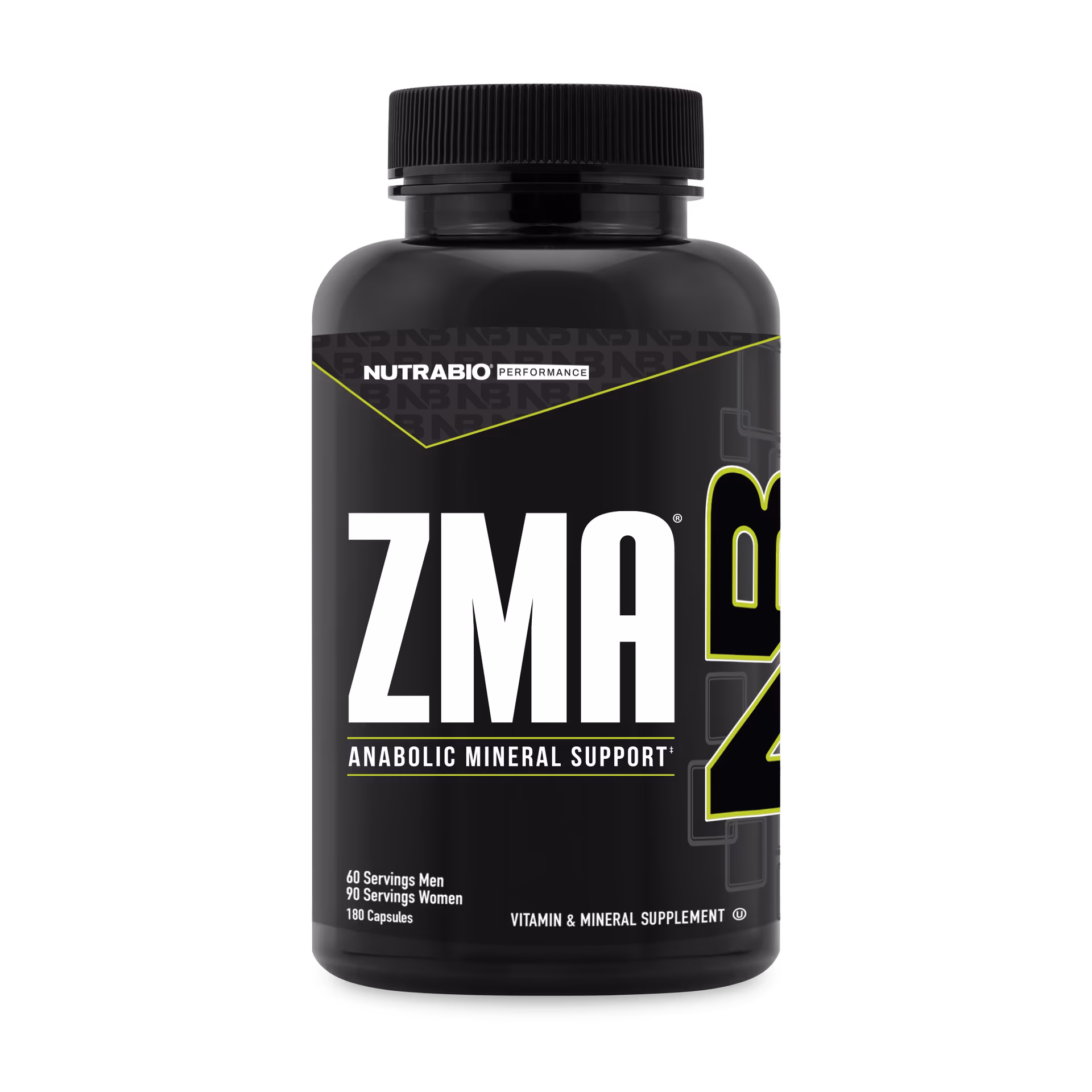 NutraBio ZMA - 90 Capsules