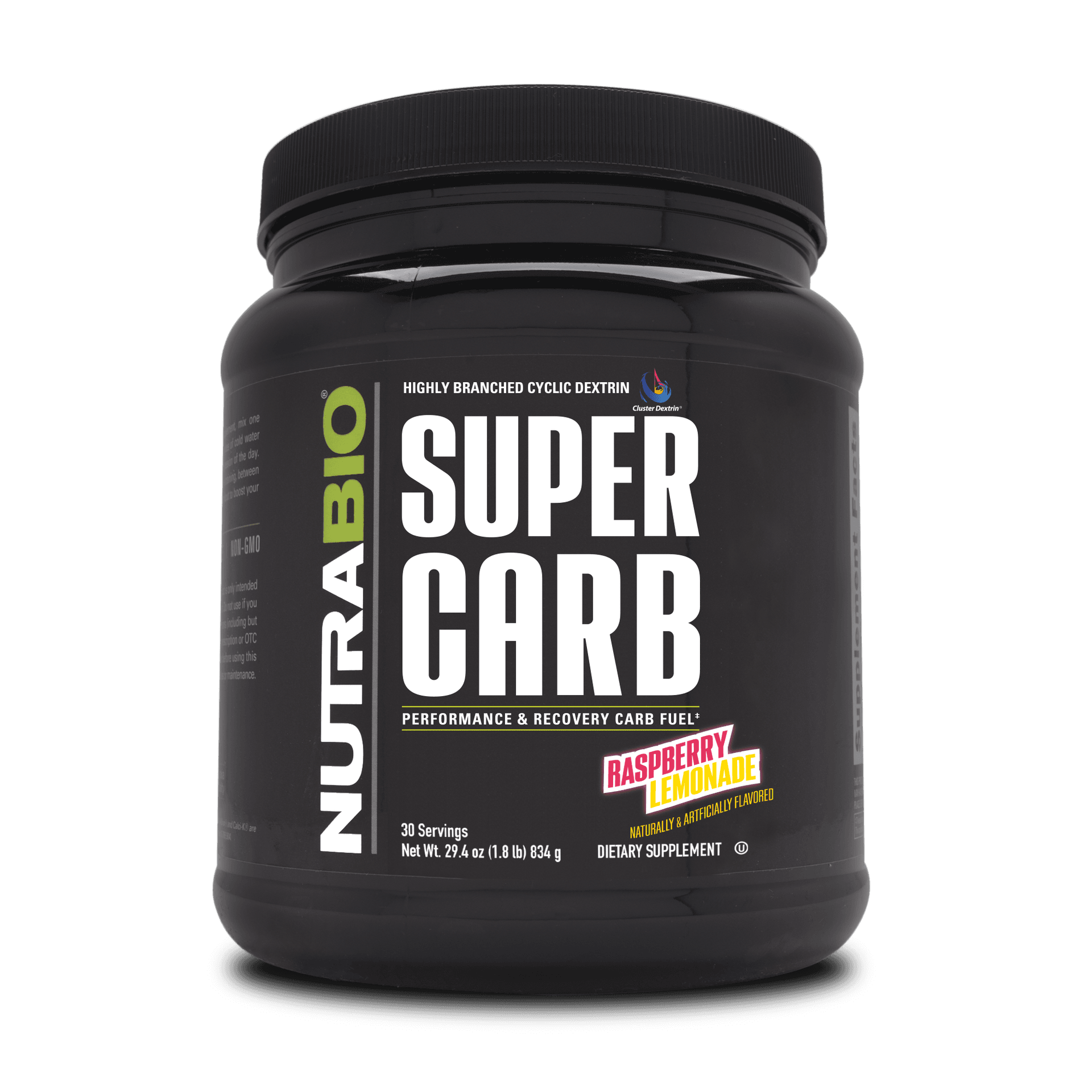 NutraBio Super Carb - 30 Servings (834g)