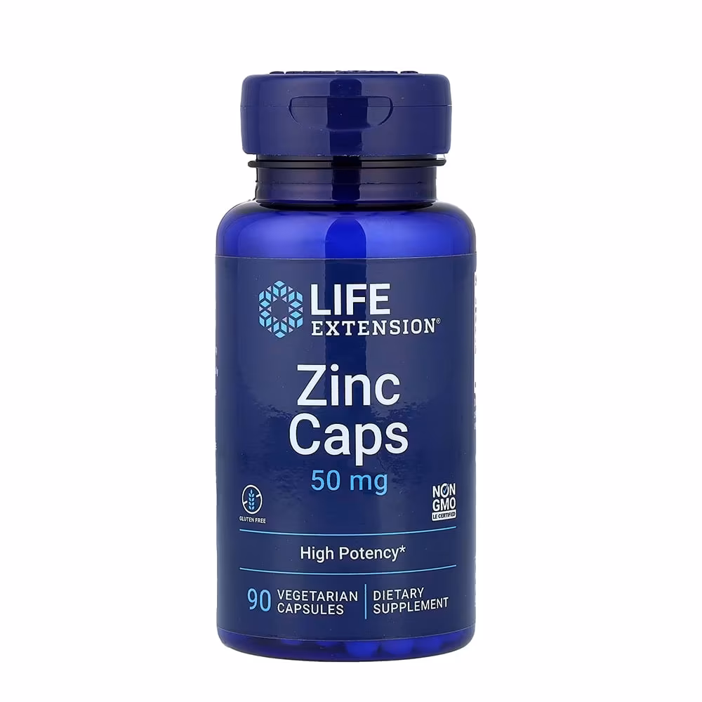 Life Extension Zinc - 90 Vegetarian Capsules