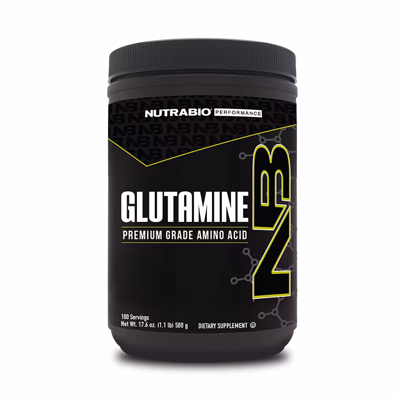 NutraBio Glutamine - 100 Servings (500g)