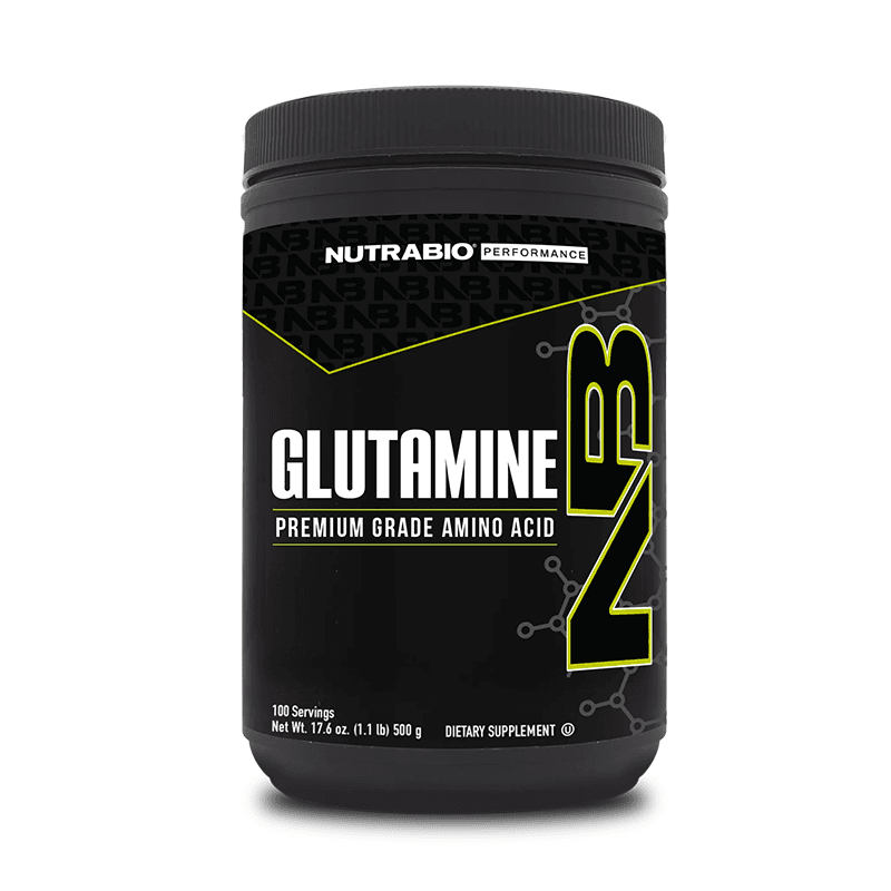 NutraBio Glutamine - 100 Servings (500g)