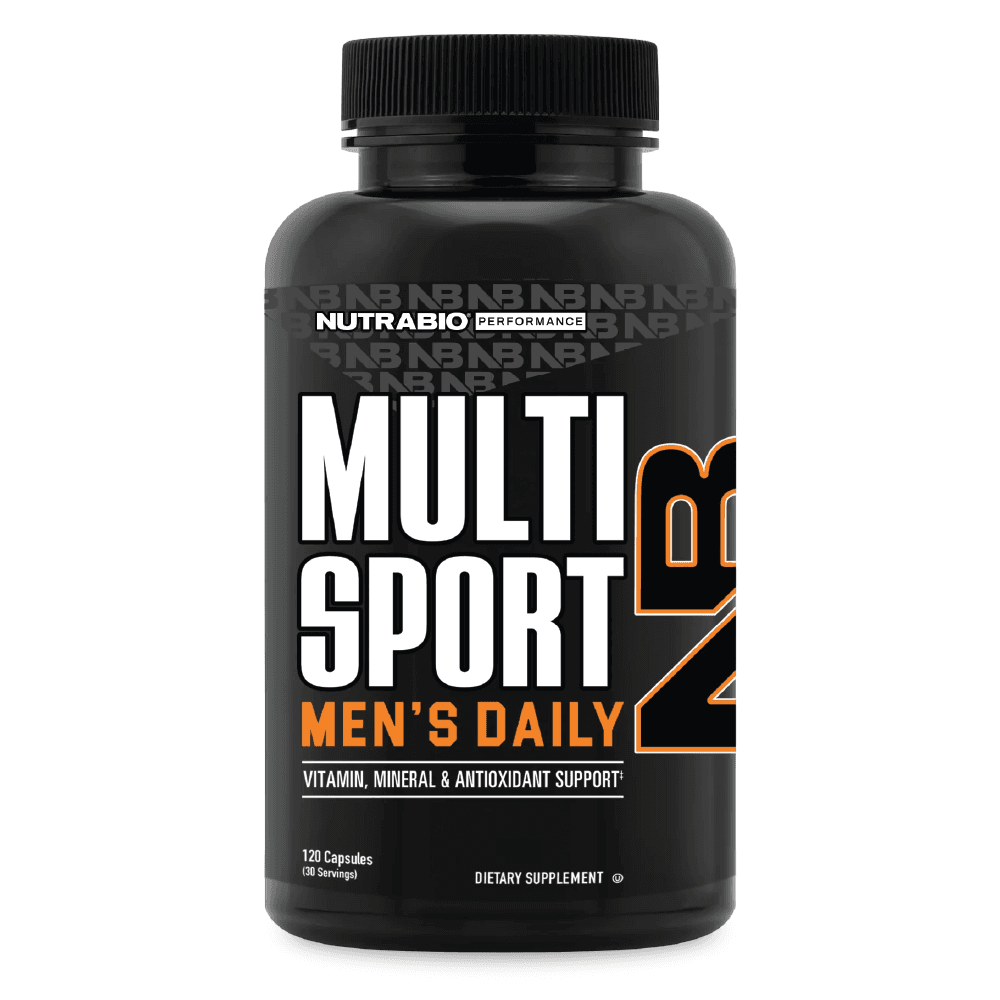NutraBio Multi Sport Men's - 120 Vegetarian Capsules