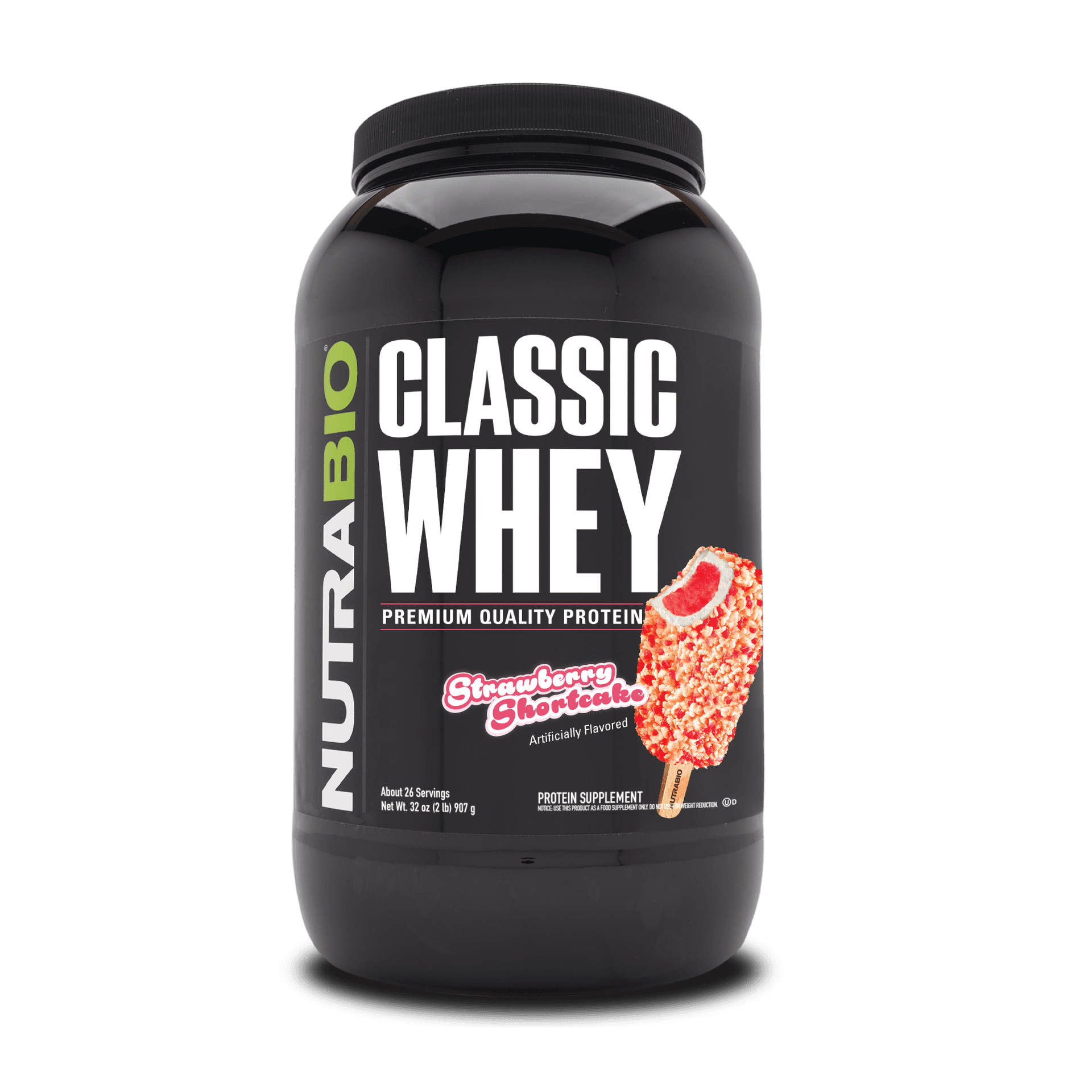 NutraBio Classic Whey Protein - 2lbs (907G)