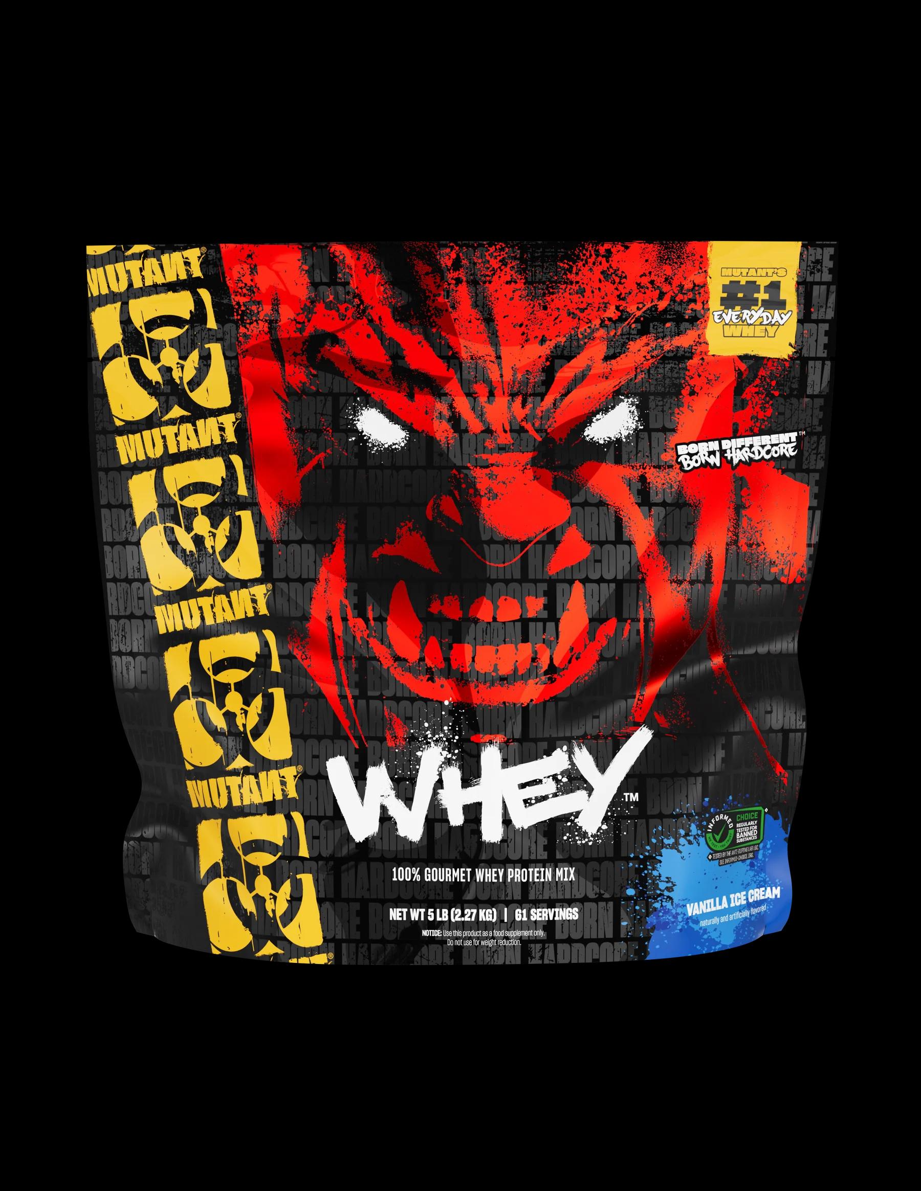 Mutant Whey - 5lbs (2.2kg)