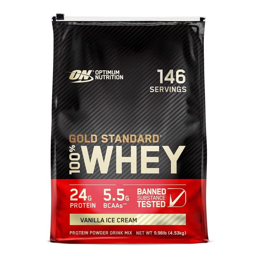 ON 100% Whey Gold Standard - 10lbs (4.54Kg)