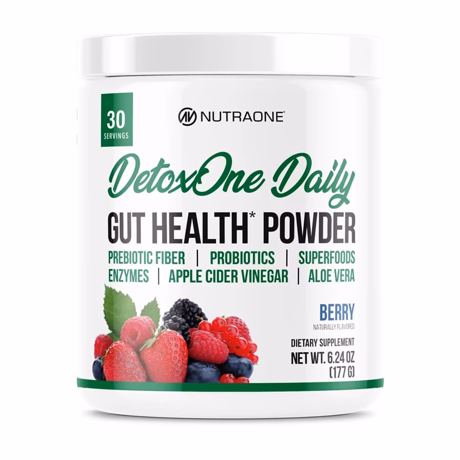 NutraOne DetoxOne Gut Health - 30 Servings (177g)