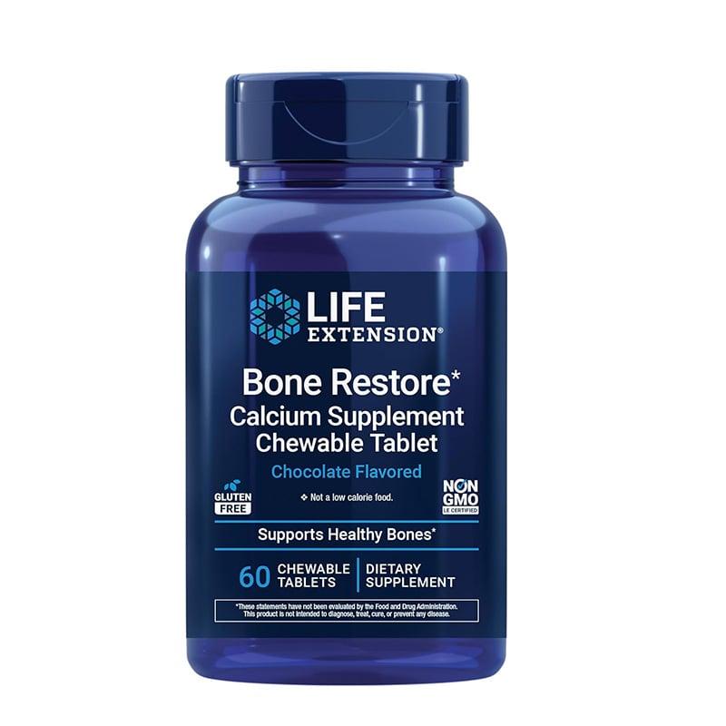 Life Extension Bone Restore Calcium Supplement - 120 Capsules