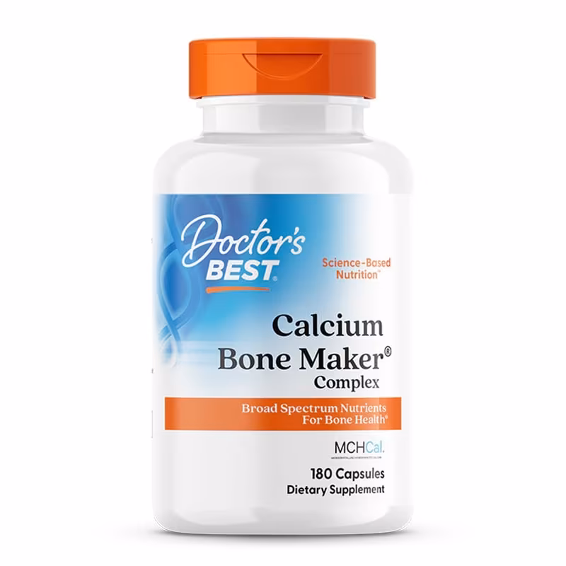 Doctor's Best Calcium Bone Maker Complex with MCHCal - 180 Capsules