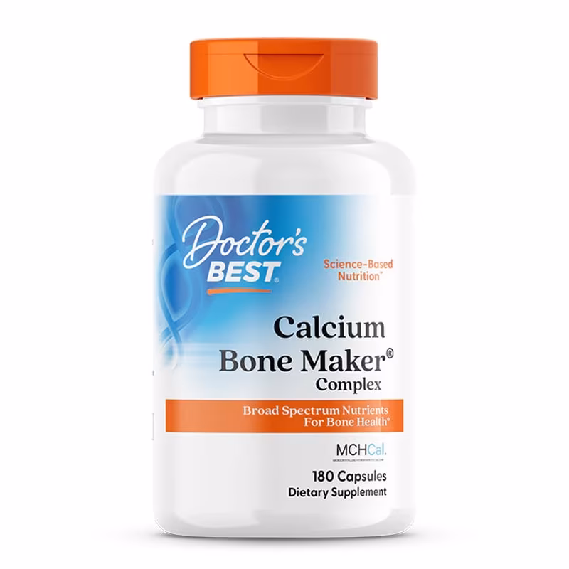 Doctor's Best Calcium Bone Maker Complex with MCHCal - 180 Capsules