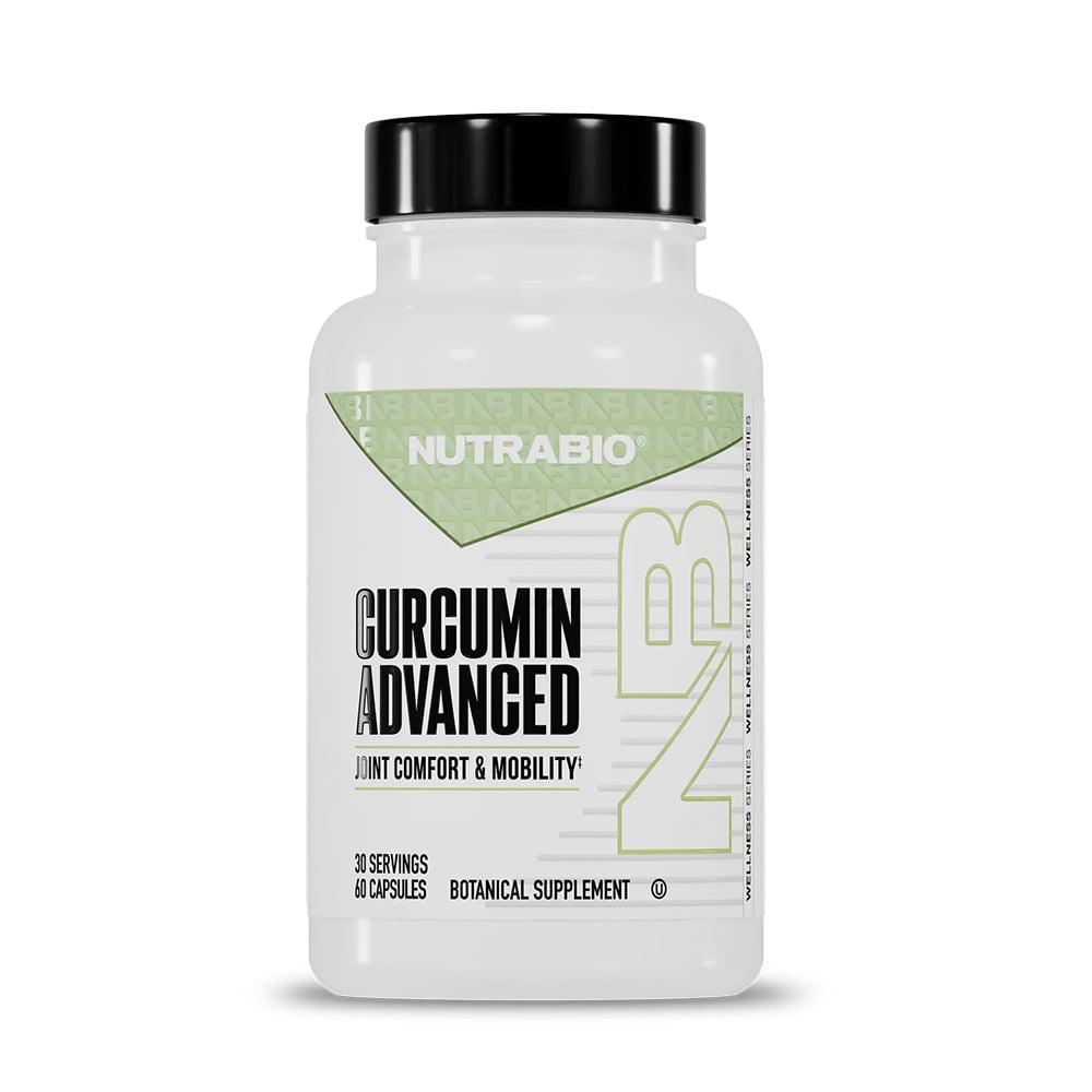 NutraBio Curcumin Advanced - 60 Vegetable Capsules
