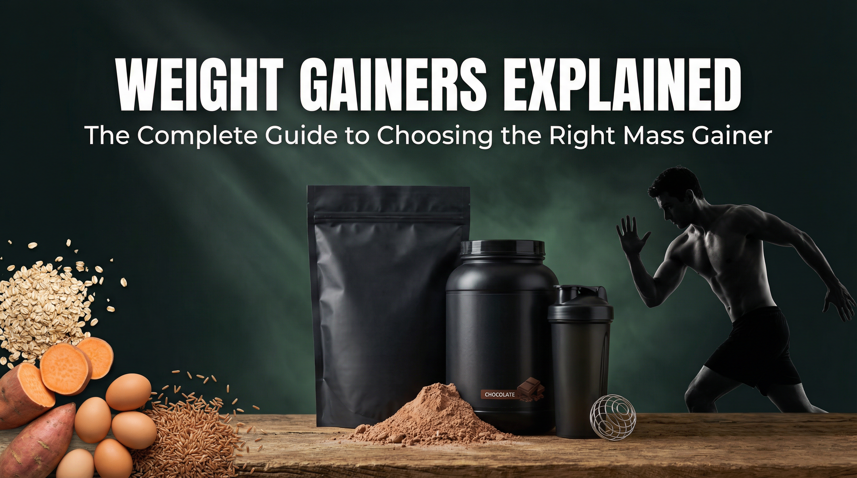 Weight Gainers Explained: The Complete Guide to Choosing the Right Mass Gainer in 2026