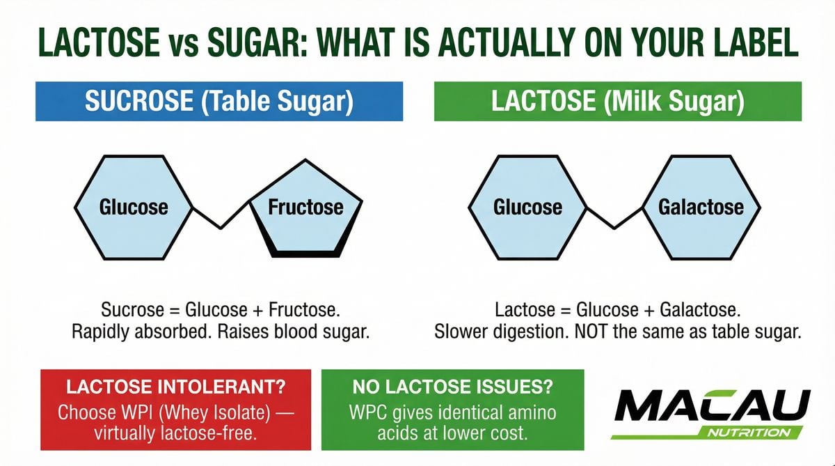 Lactose vs Sugar Science